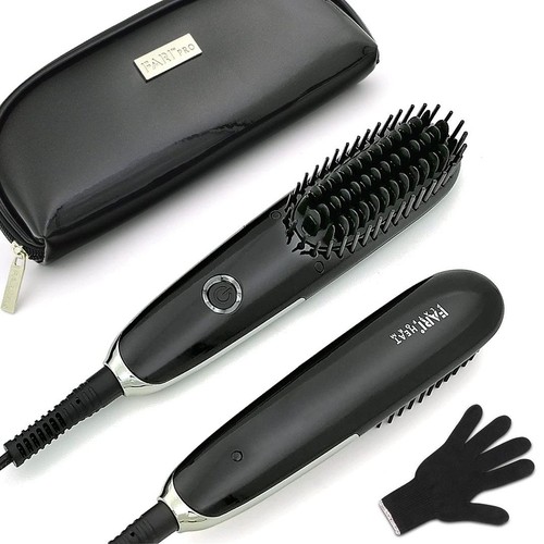 Mini hair straightening brush - mini,