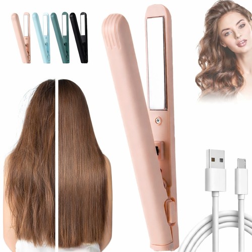 Mini hair straightener - 2-in-1,