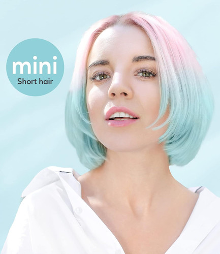 Mini hair straightener - hair,
