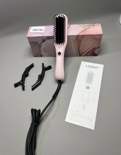 Mini thermal hot brush comb - hot,