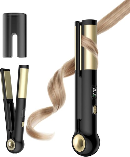 Mini hair straightener - hair,