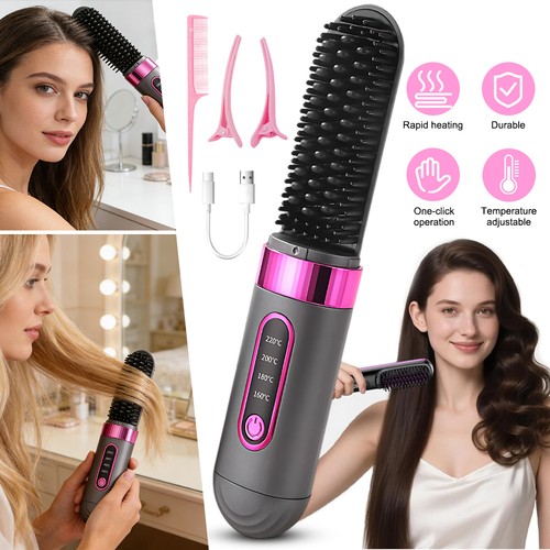 Straightener brush mini - straightener,