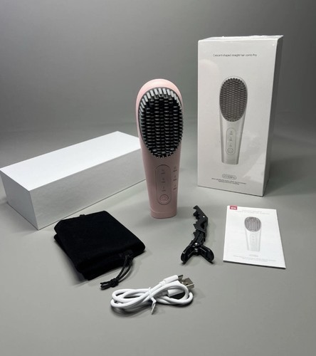 Cordless hot brush comb - brush, hair