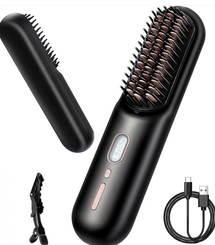 Cordless brush hot comb - brush,