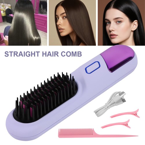Straightener brush mini hair - straightener,