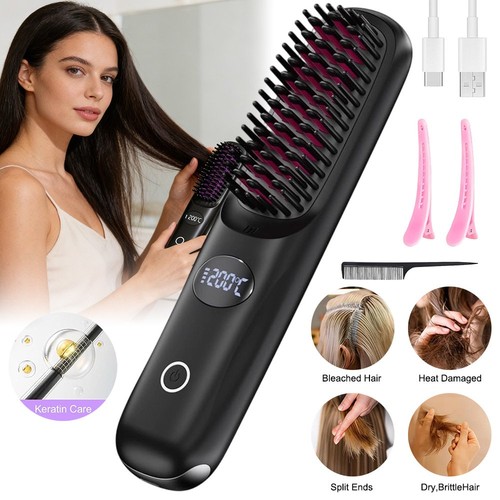 Pro hair straightener brush - pro,
